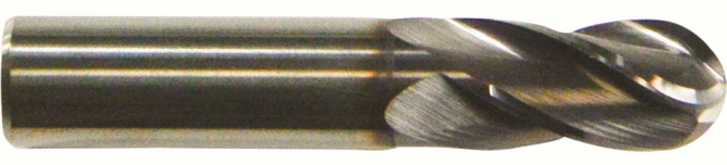 4-Flute Ball Nose Single End General-Purpose End Mill